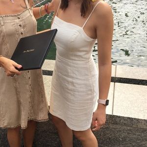 Cream dress from Nordstrom
